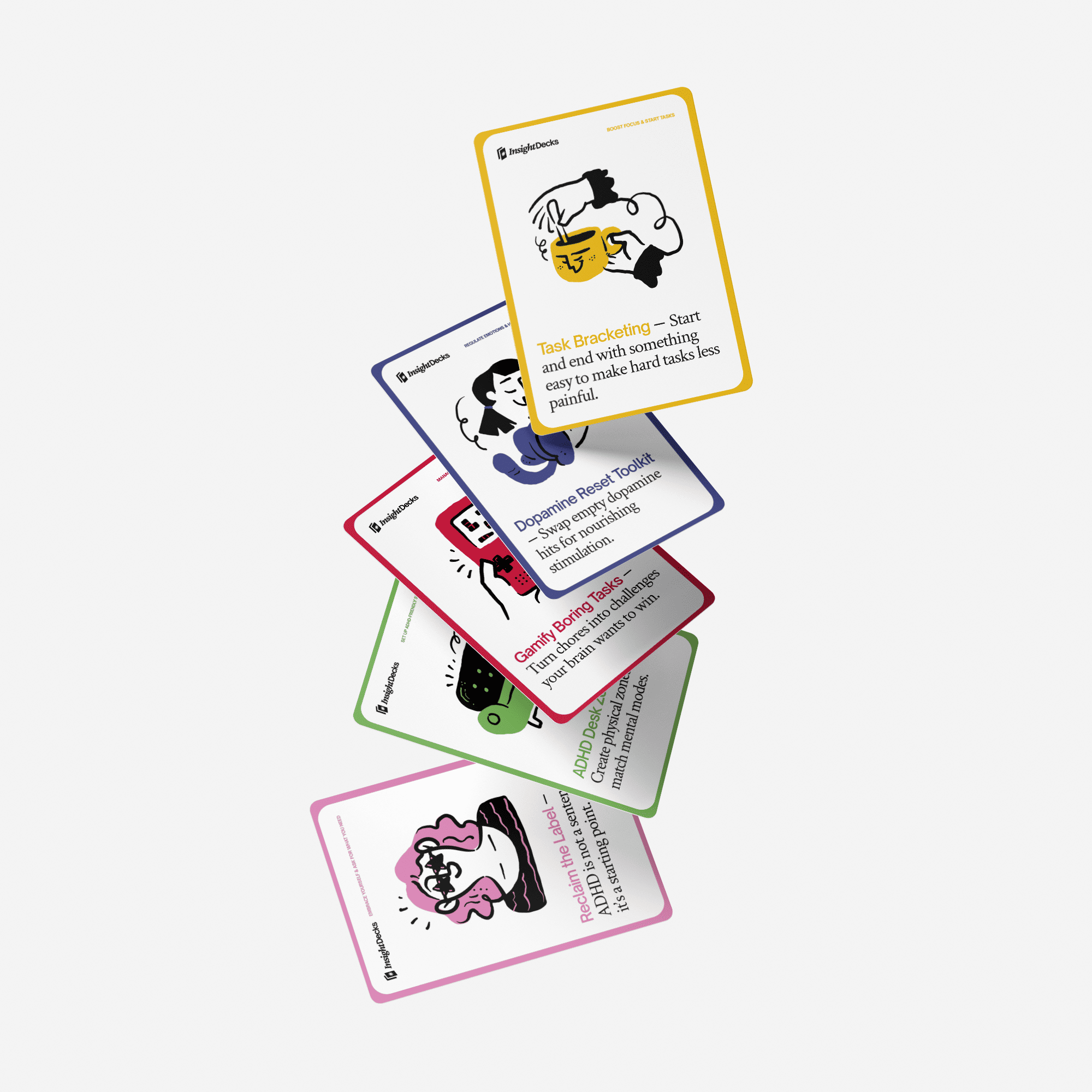 ADHD Daily Helper Card Deck