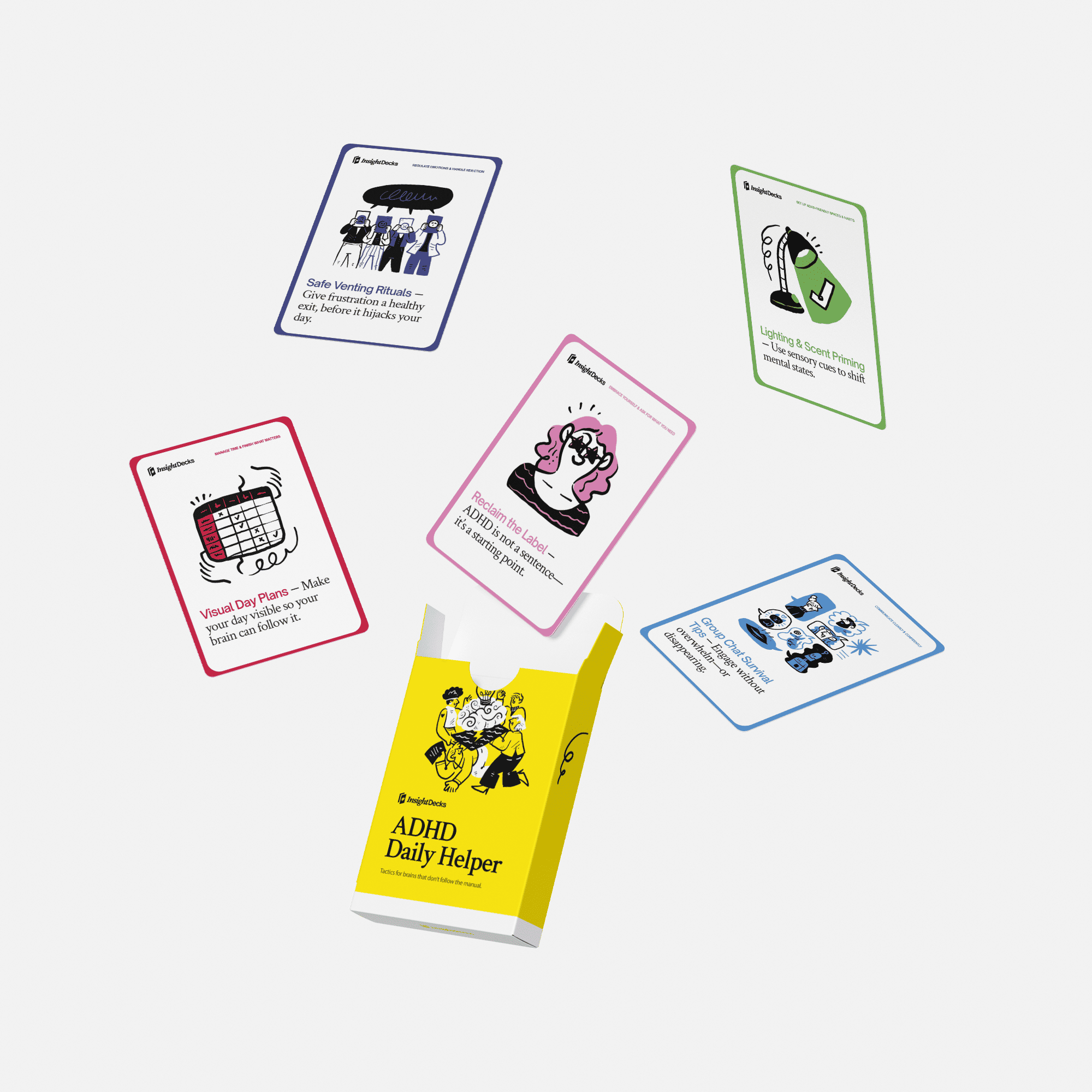 ADHD Daily Helper Card Deck