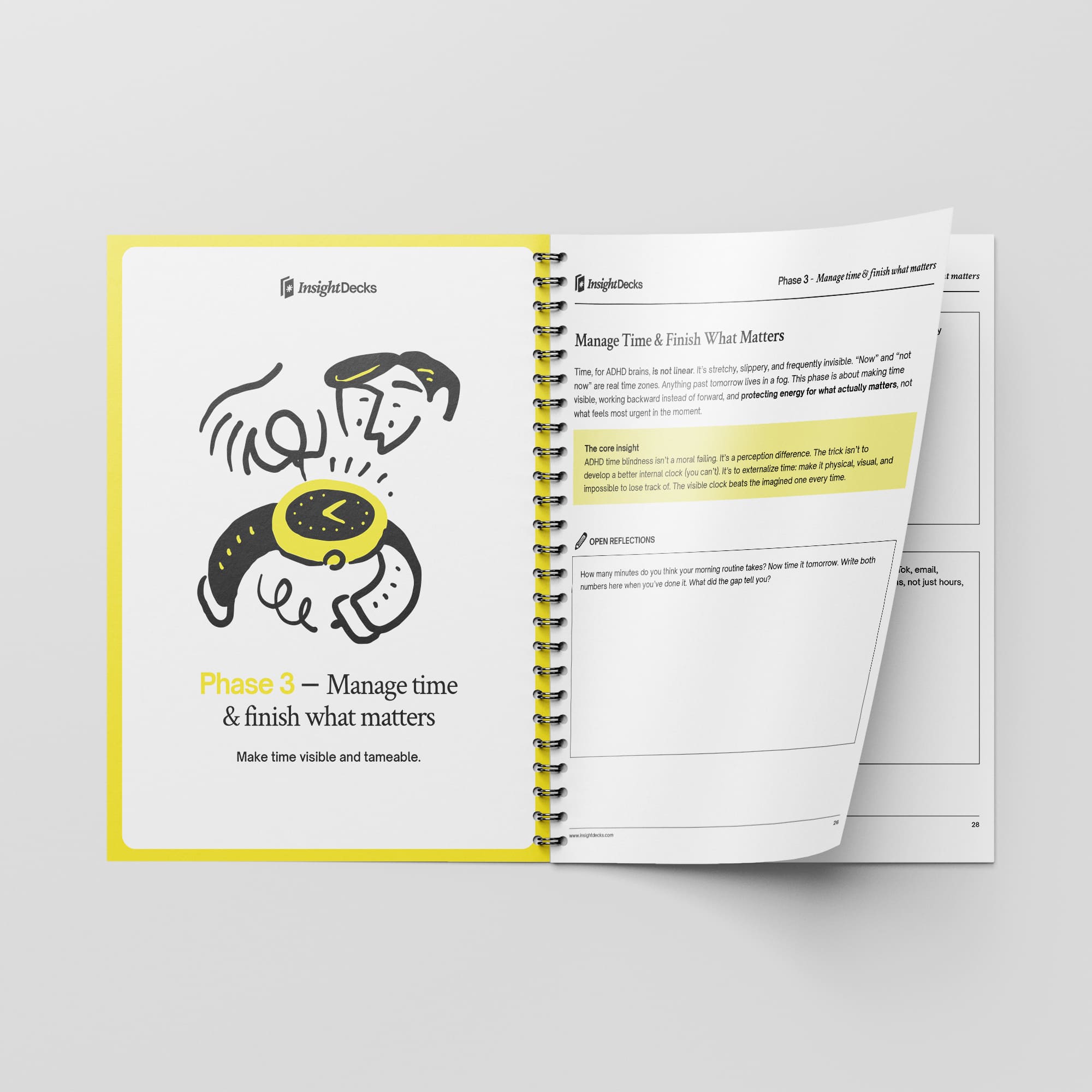 ADHD Daily Helper Workbook & Journal