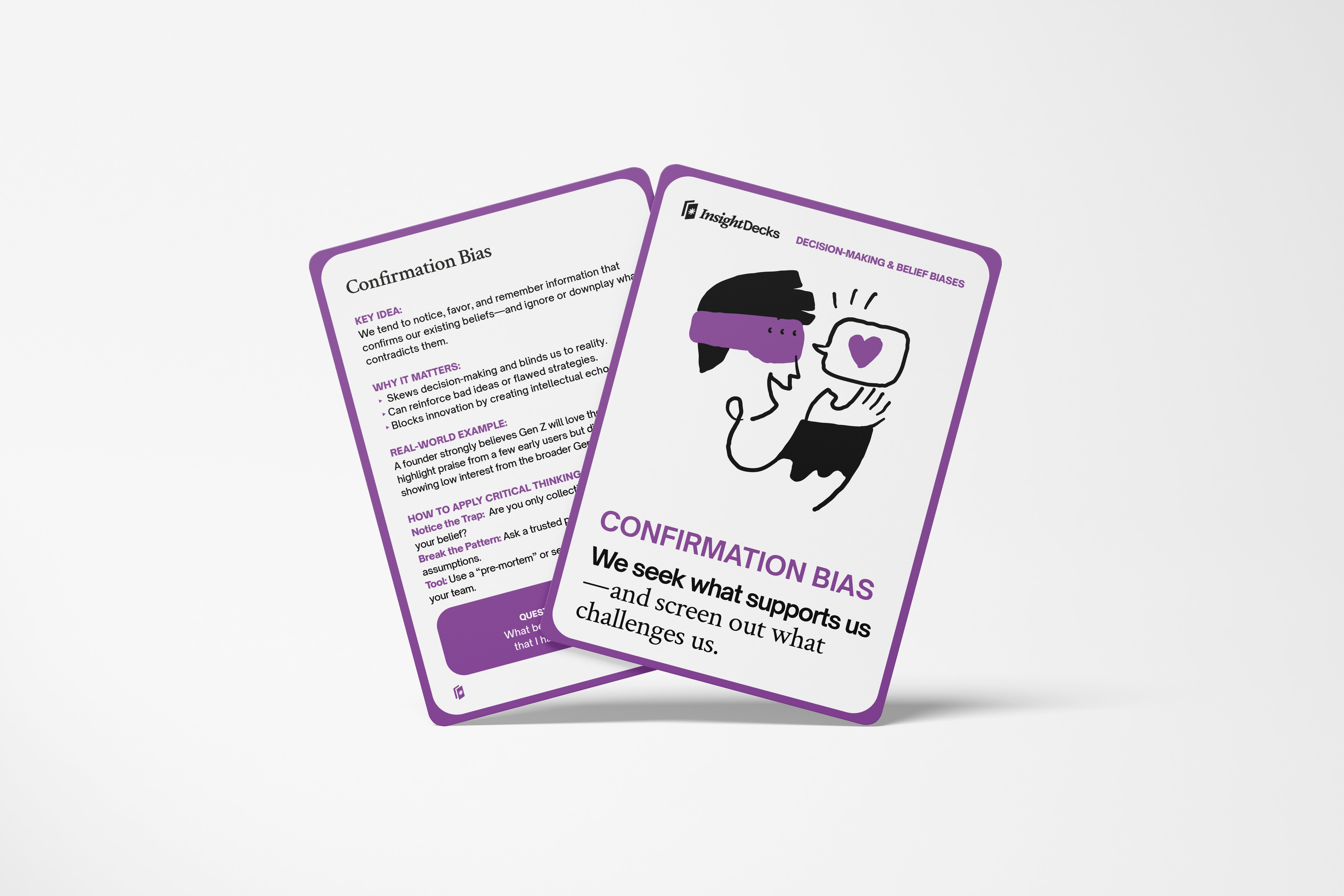 Cognitive Bias Card Deck