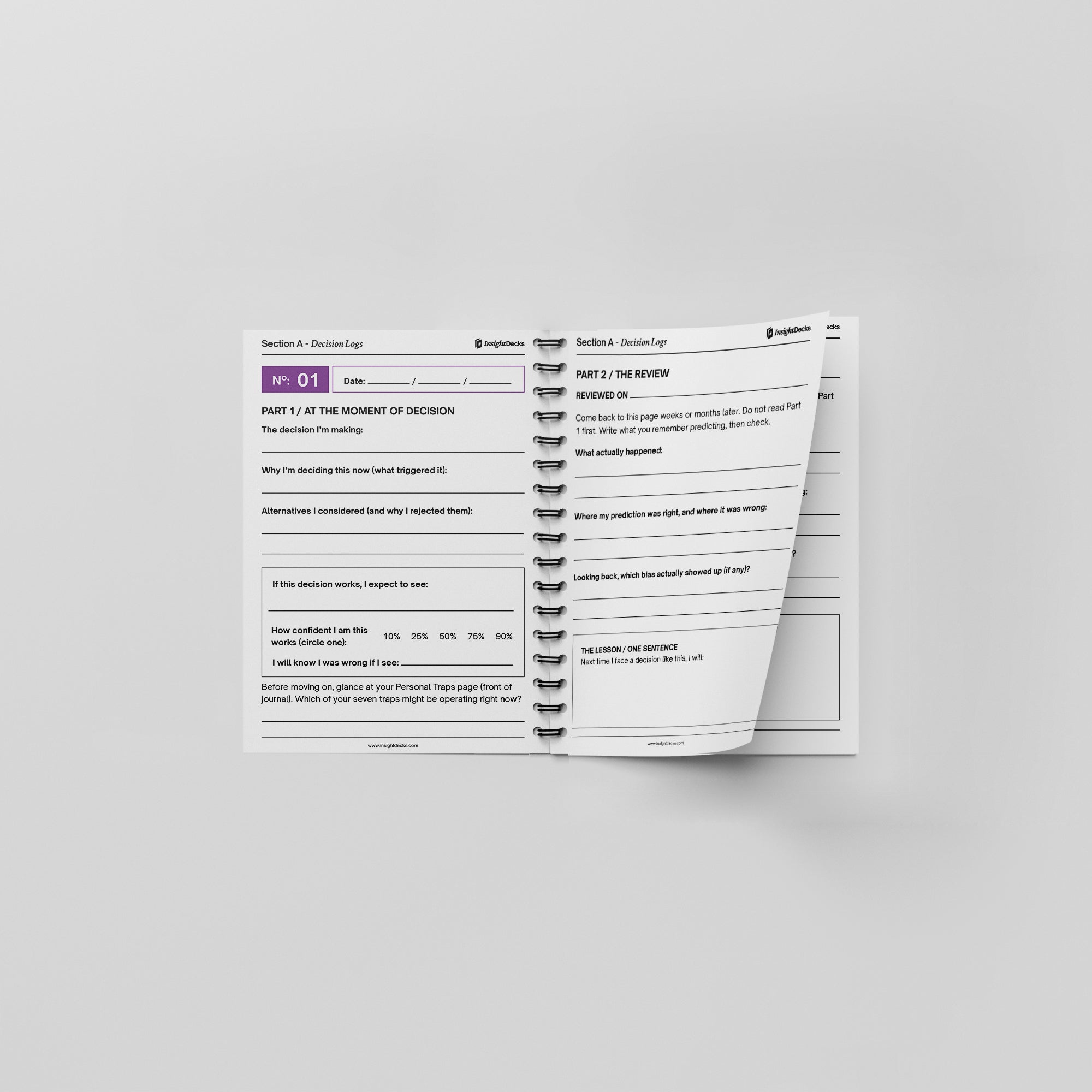 Cognitive Bias Workbook & Journal