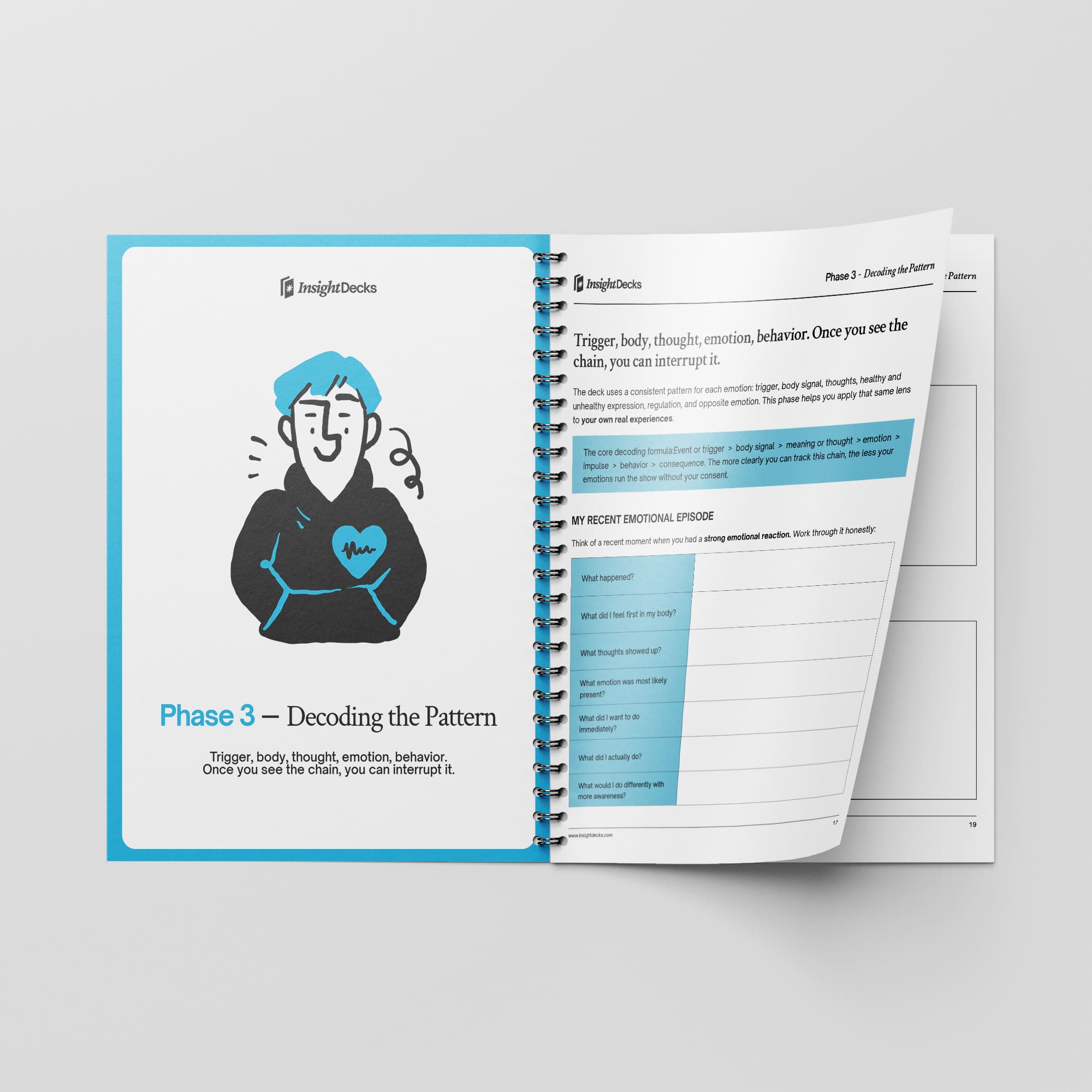 Decode Your Emotions Workbook & Journal