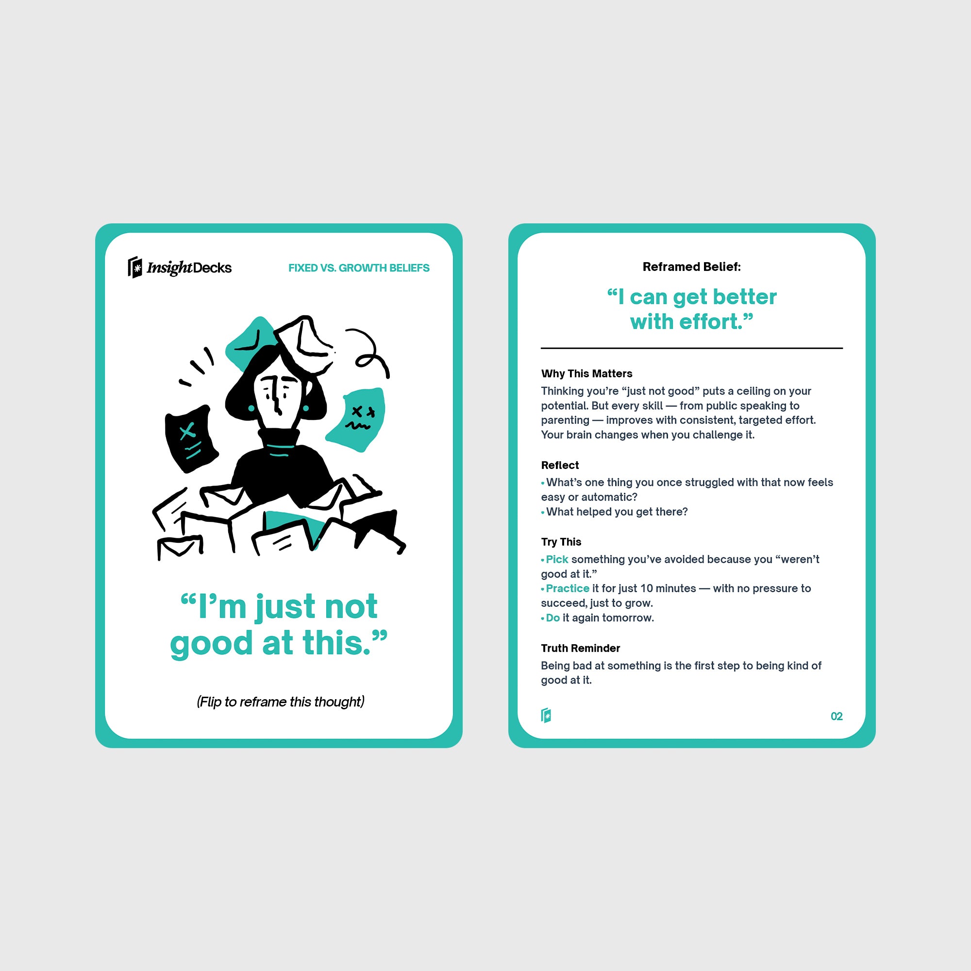 Growth Mindset Card Deck