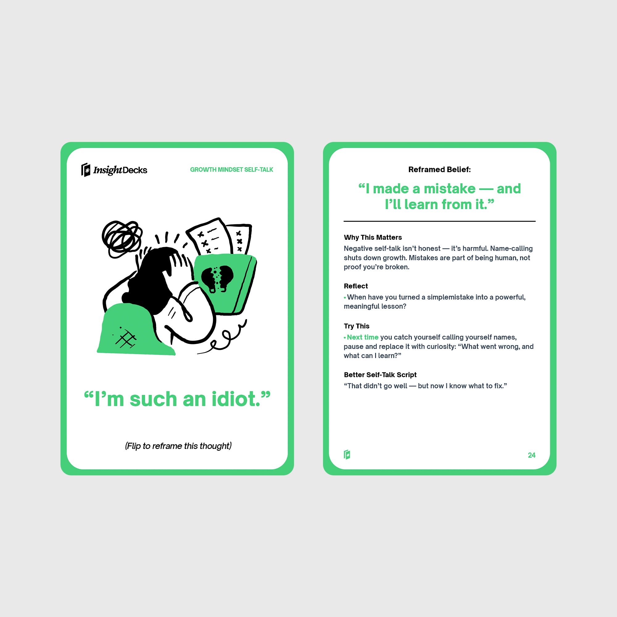 Growth Mindset Card Deck
