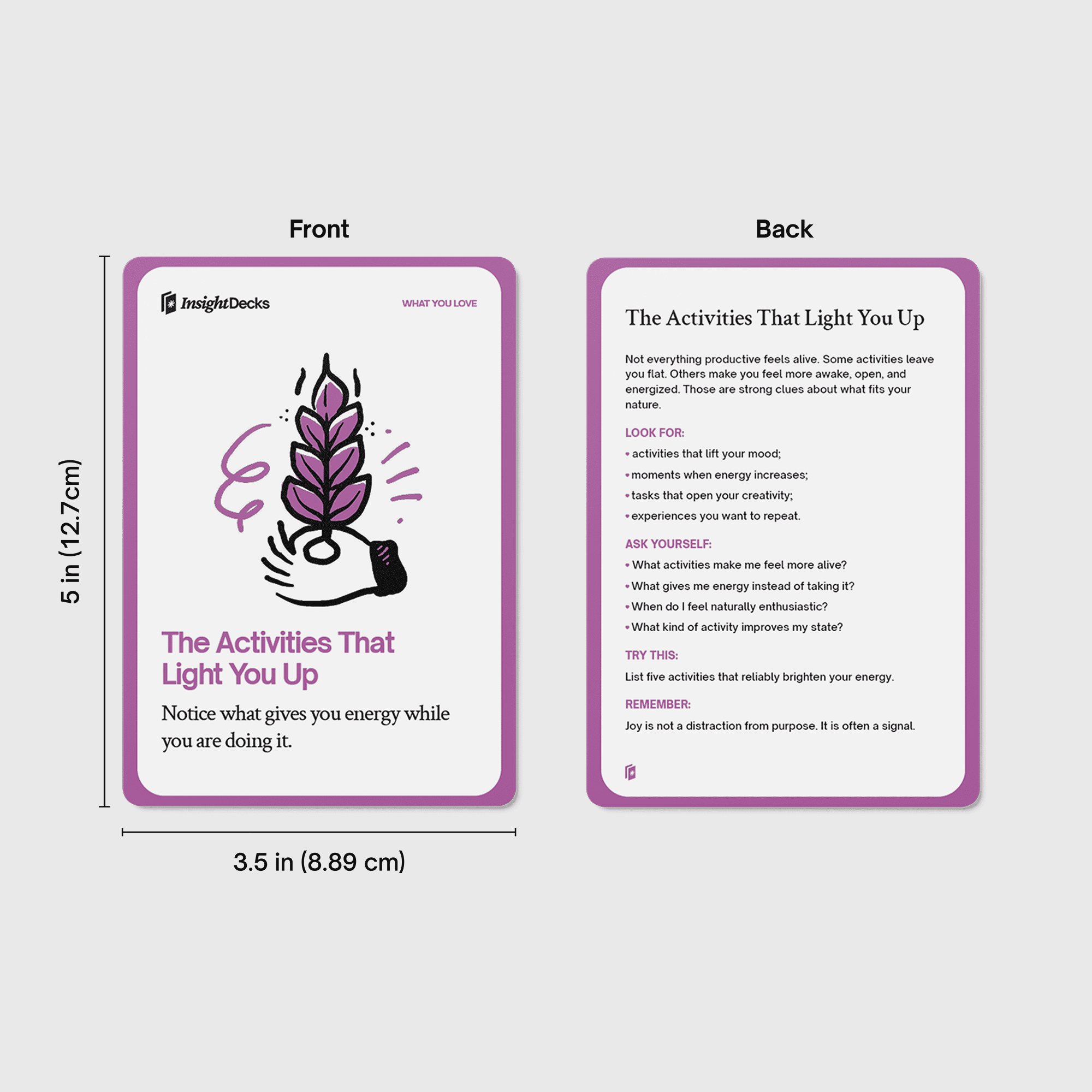 The Ikigai Card Deck