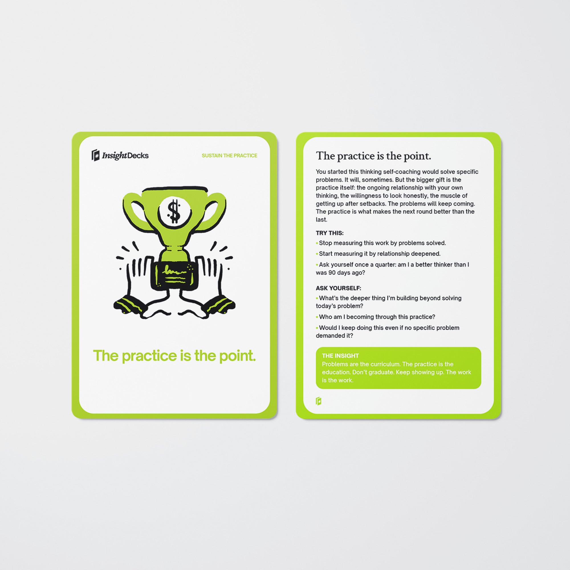 Self-Coaching Card Deck
