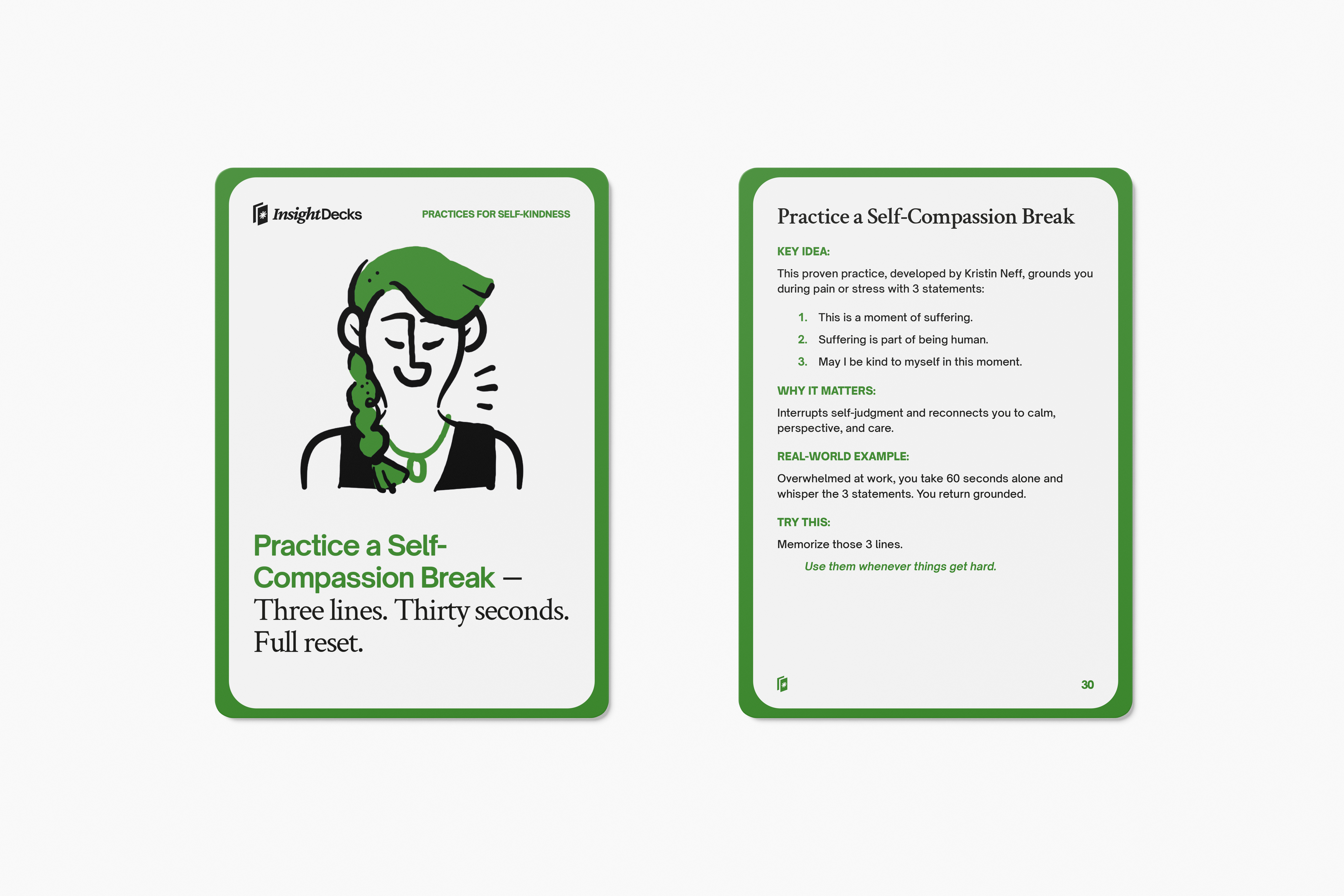 Self-Compassion Card Deck