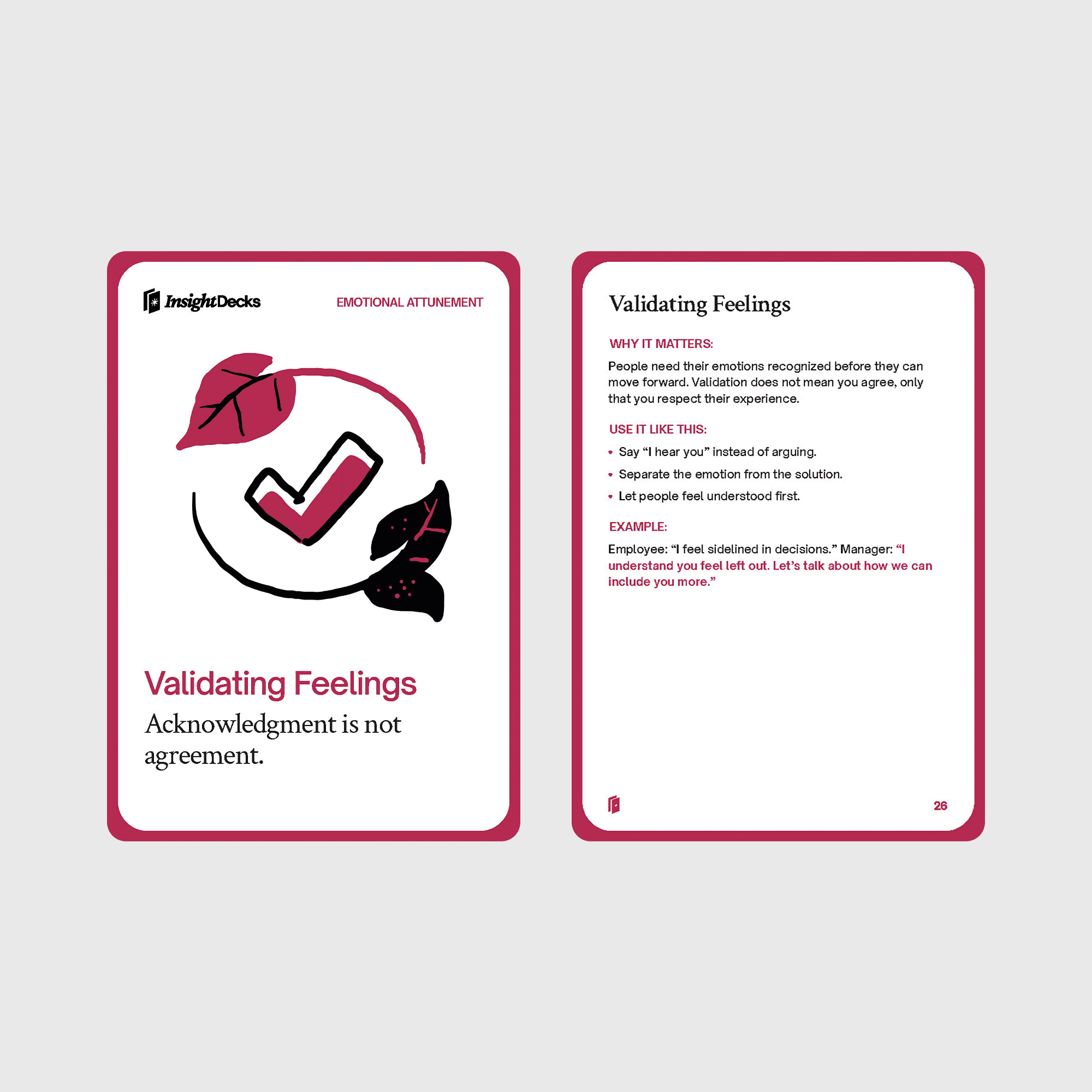 Active Listening Card Deck