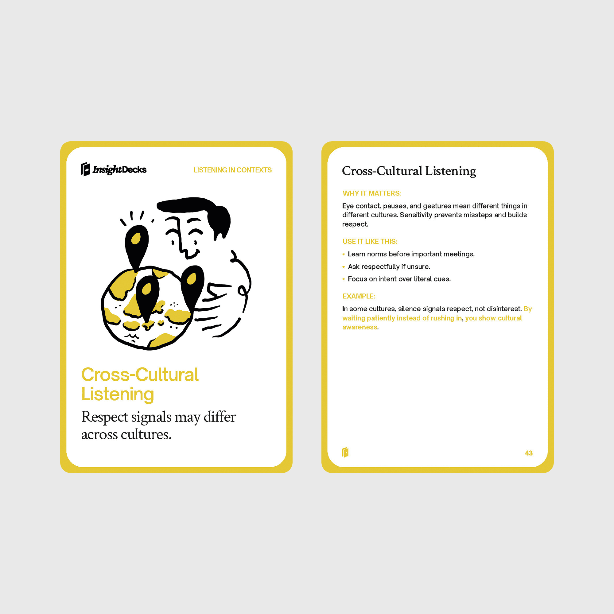 Active Listening Card Deck