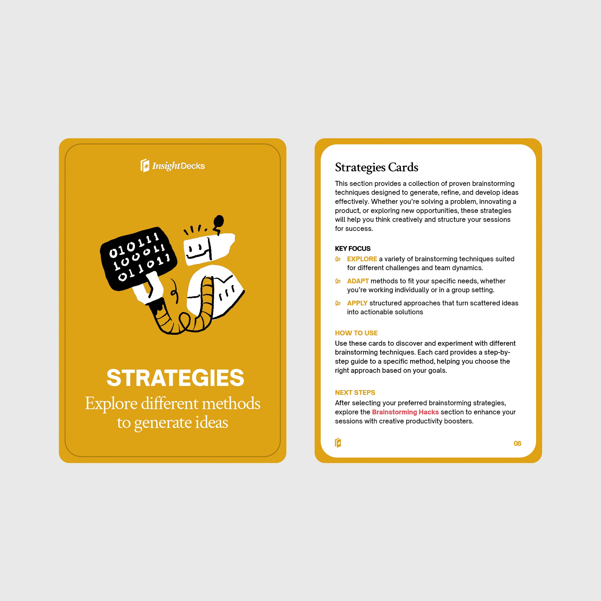 Brainstorm Techniques Card Deck