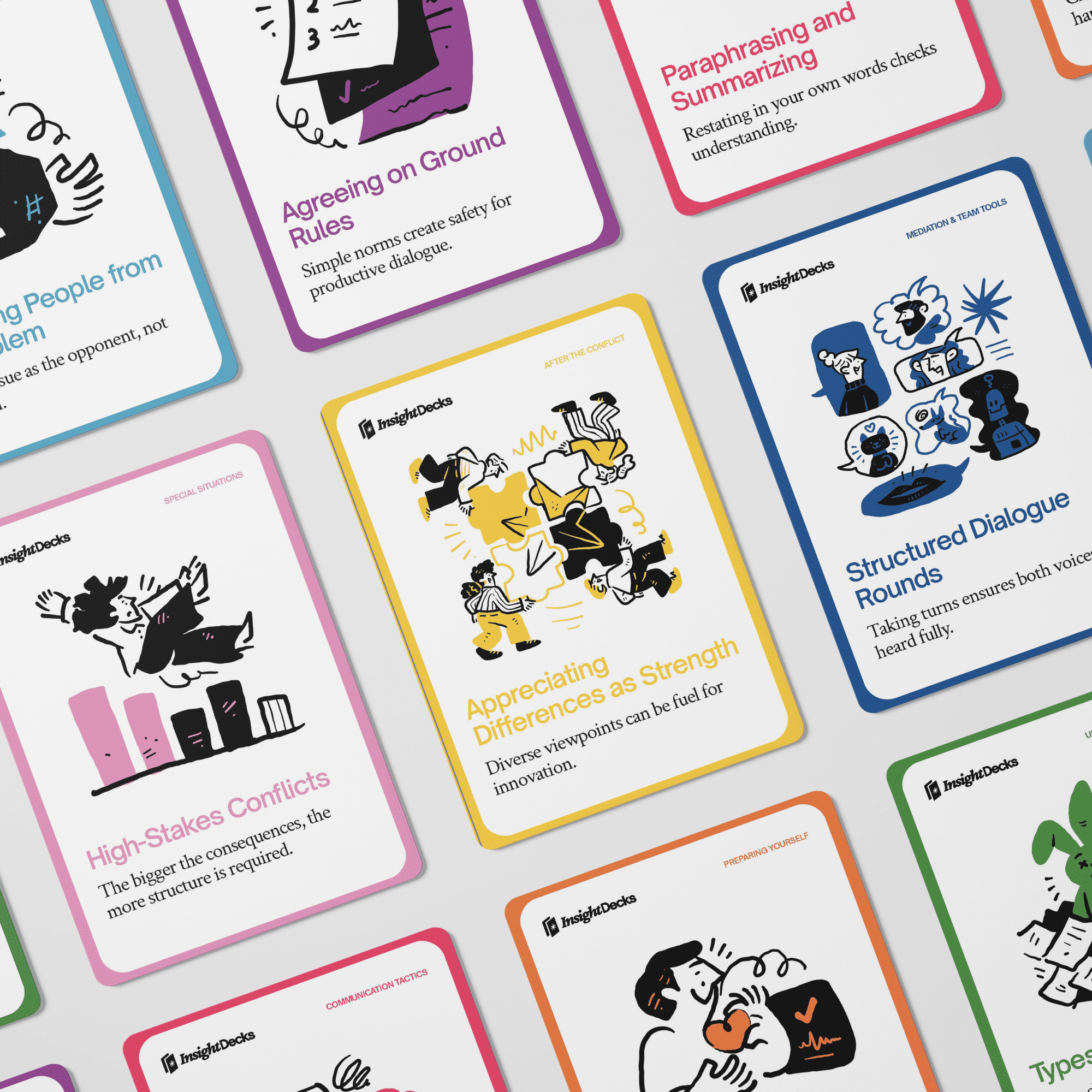 Conflict Resolution Card Deck