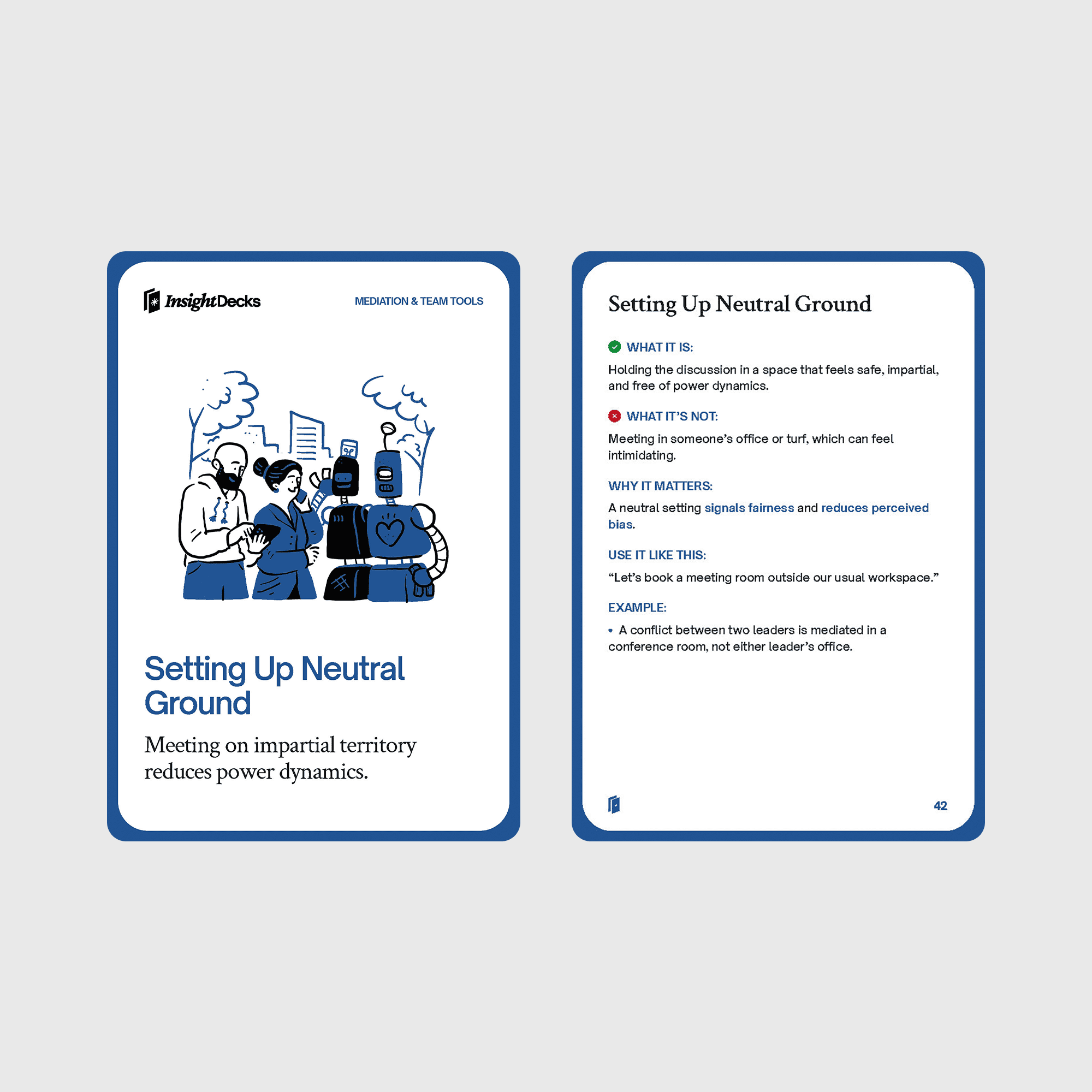 Conflict Resolution Card Deck