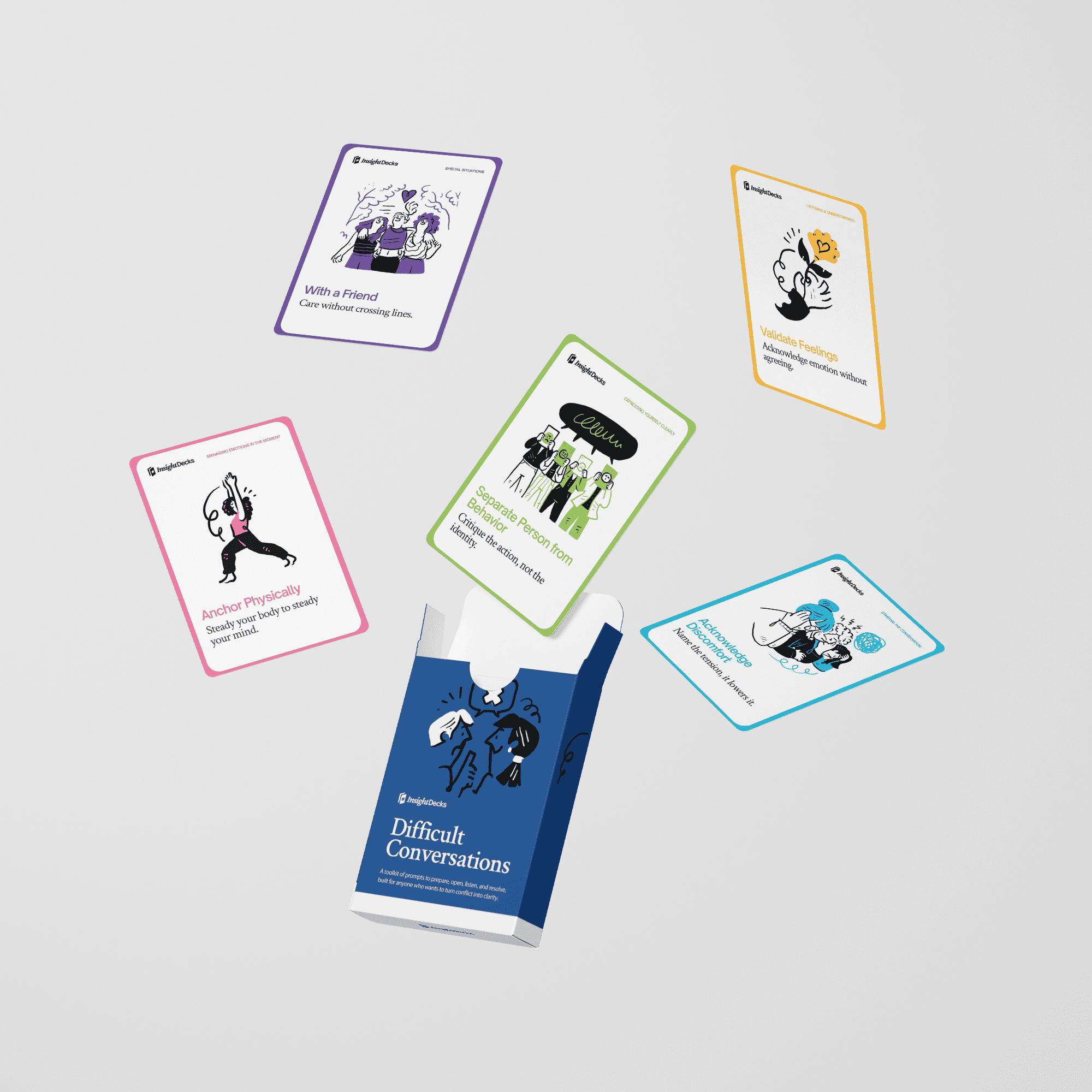 Difficult Conversations Card Deck