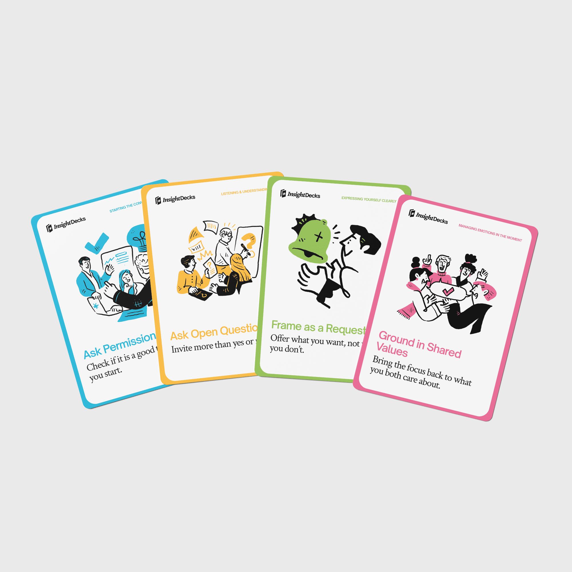 Difficult Conversations Card Deck