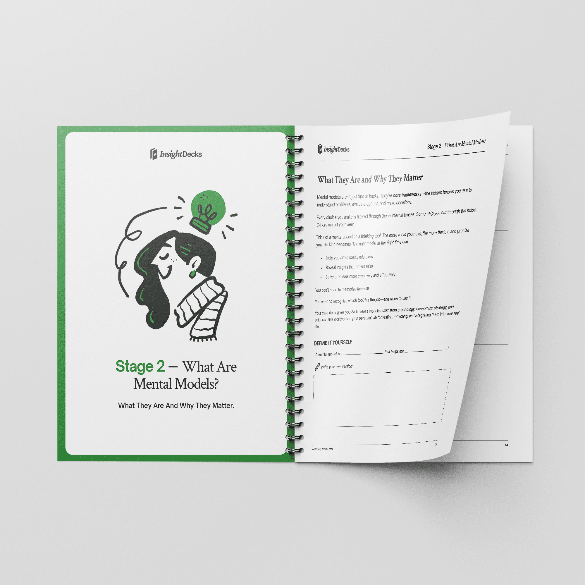 Mental Models Workbook (Printable)