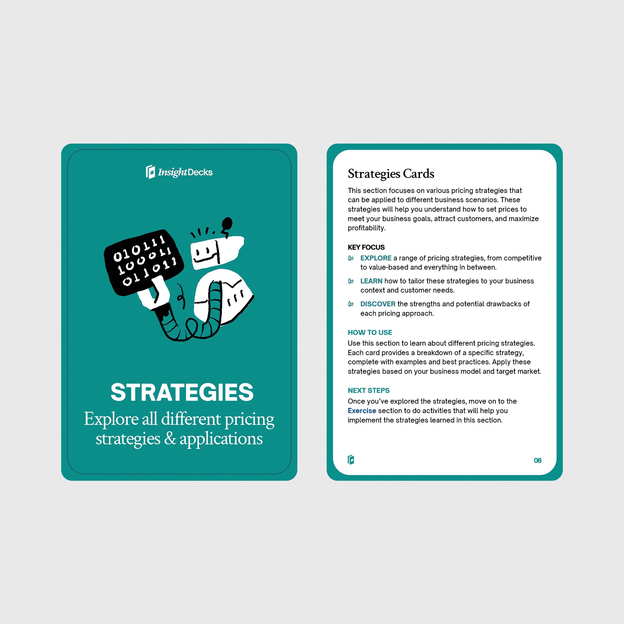 Pricing Strategies Card Deck