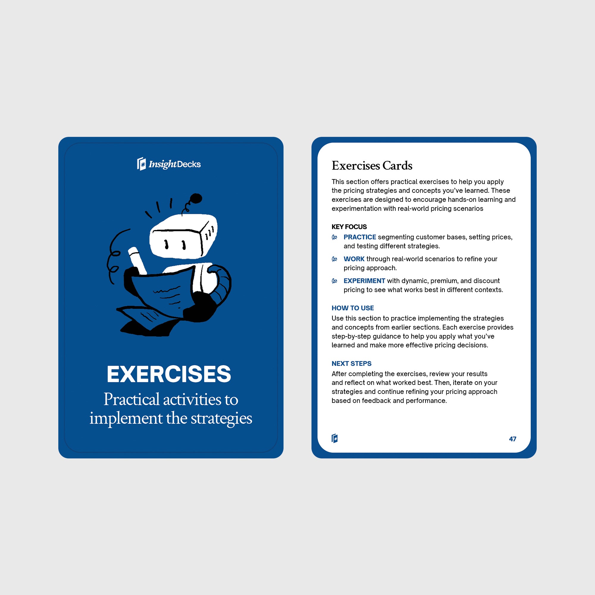 Pricing Strategies Card Deck