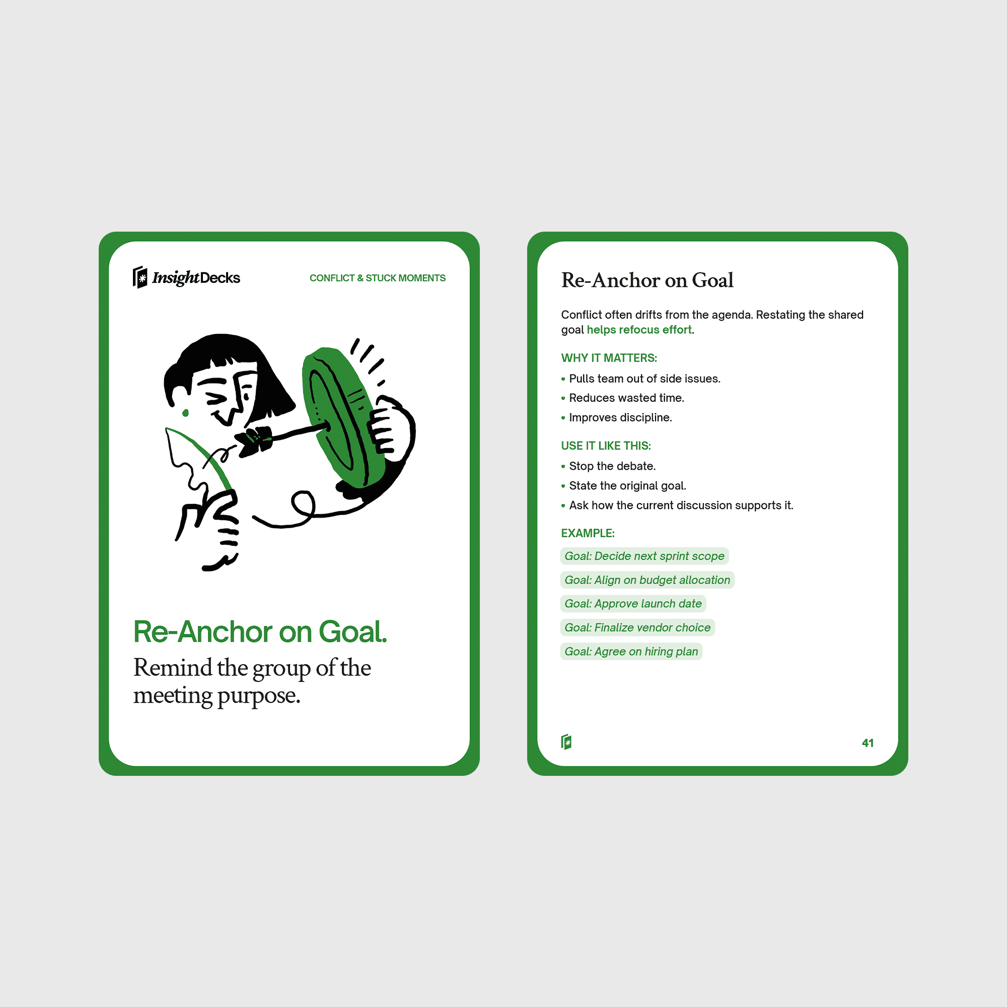 Effective Team Meetings Card Deck