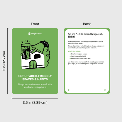 ADHD Daily Helper Card Deck