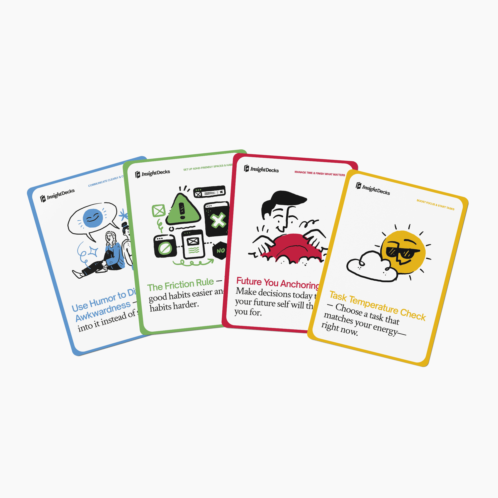 ADHD Daily Helper Card Deck