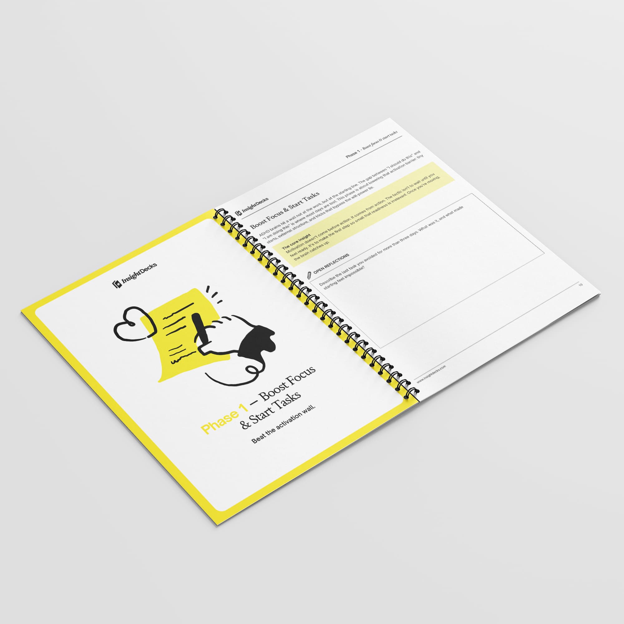 ADHD Daily Helper Workbook & Journal