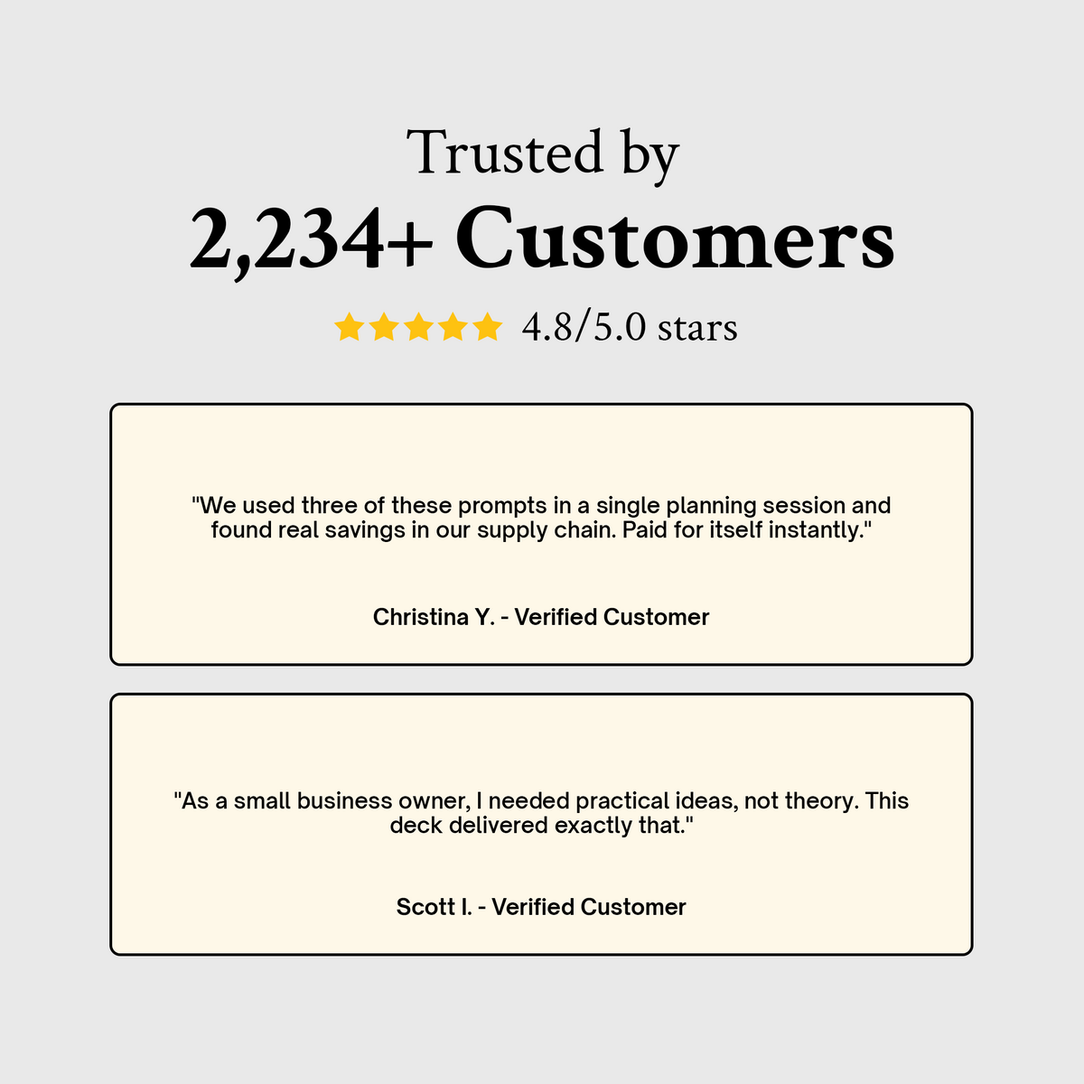 Cost-Reducing Strategies