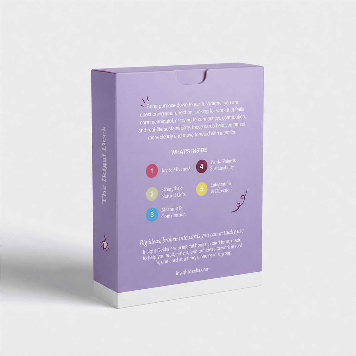 Le jeu de cartes Ikigai