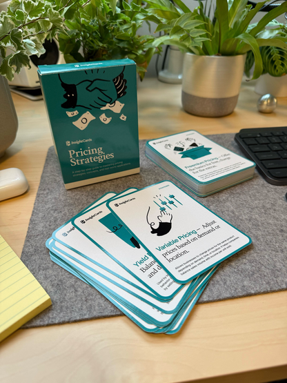 Pricing Strategies Card Deck