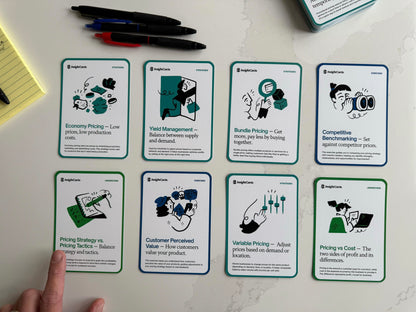 Pricing Strategies Card Deck