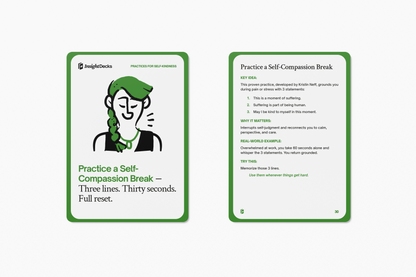 Self-Compassion Card Deck