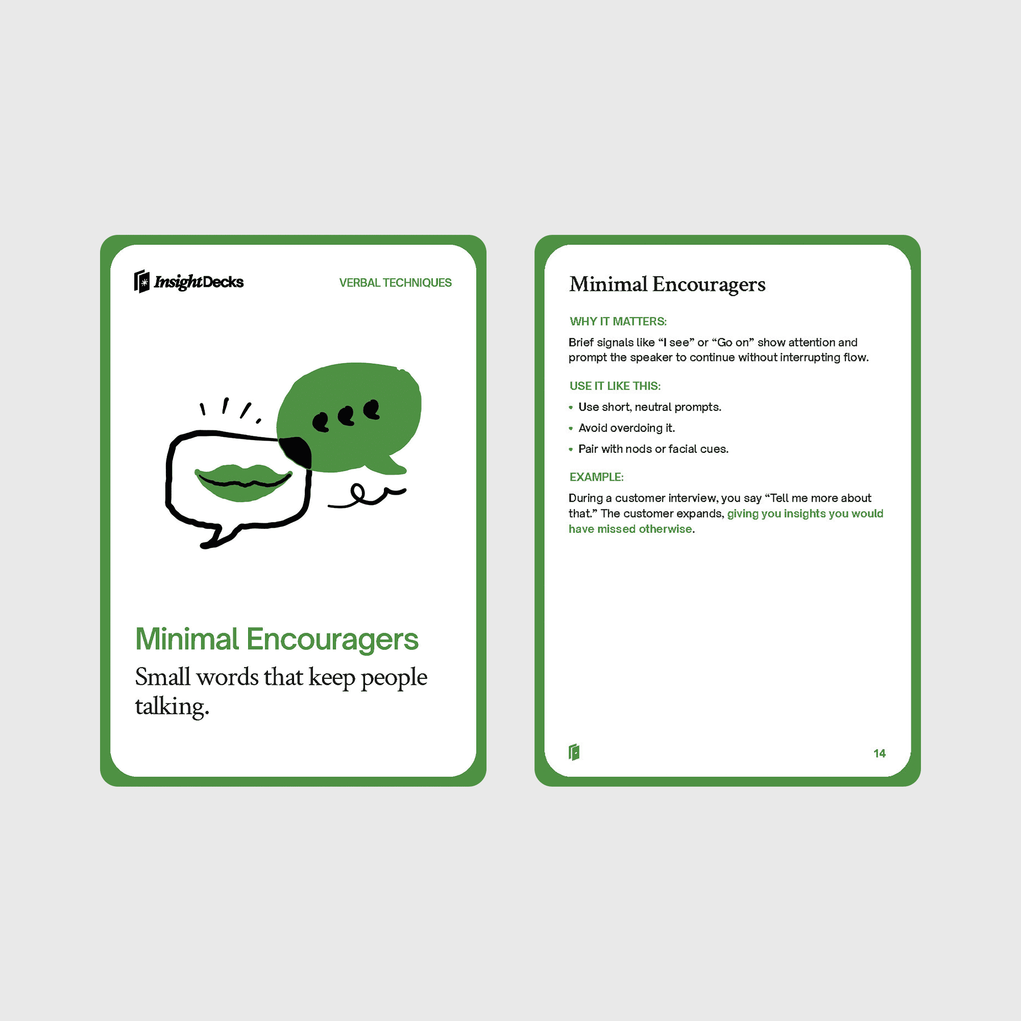 Active Listening Card Deck