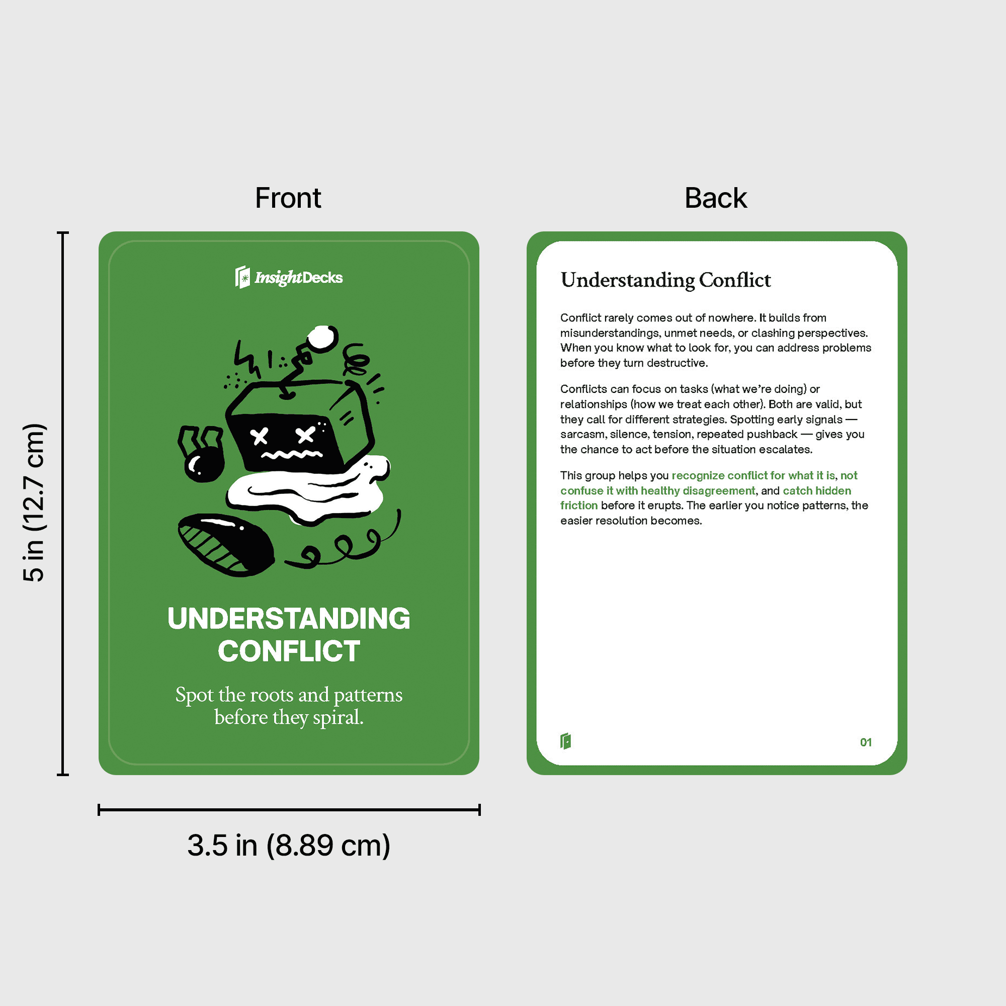 Conflict Resolution Card Deck