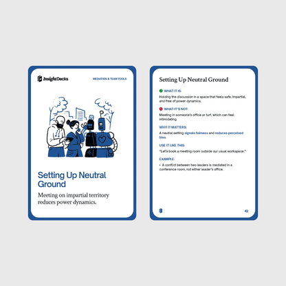Conflict Resolution Card Deck