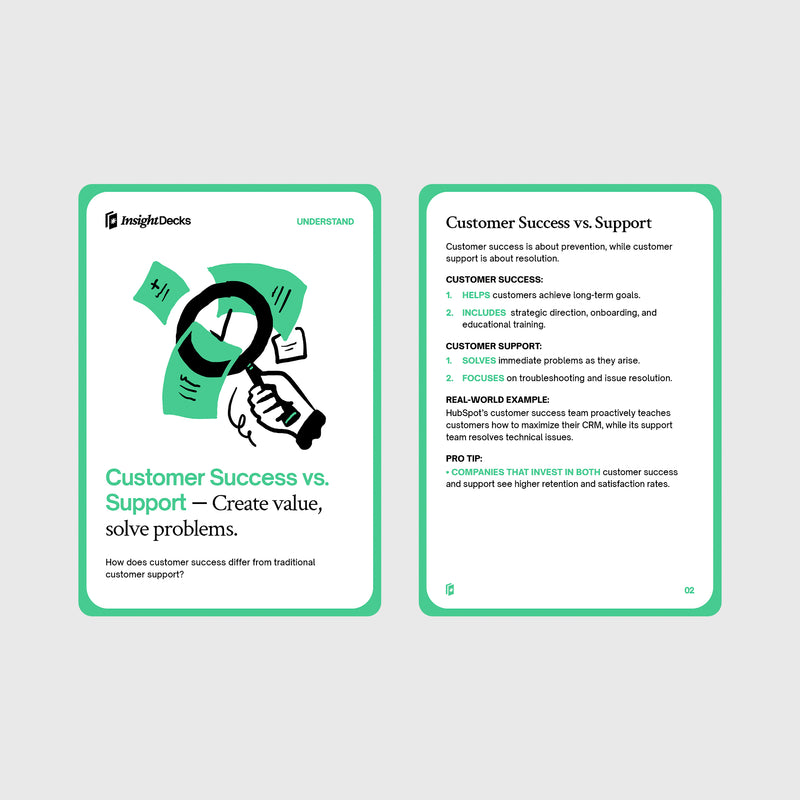 Customer Success Strategies Card Deck