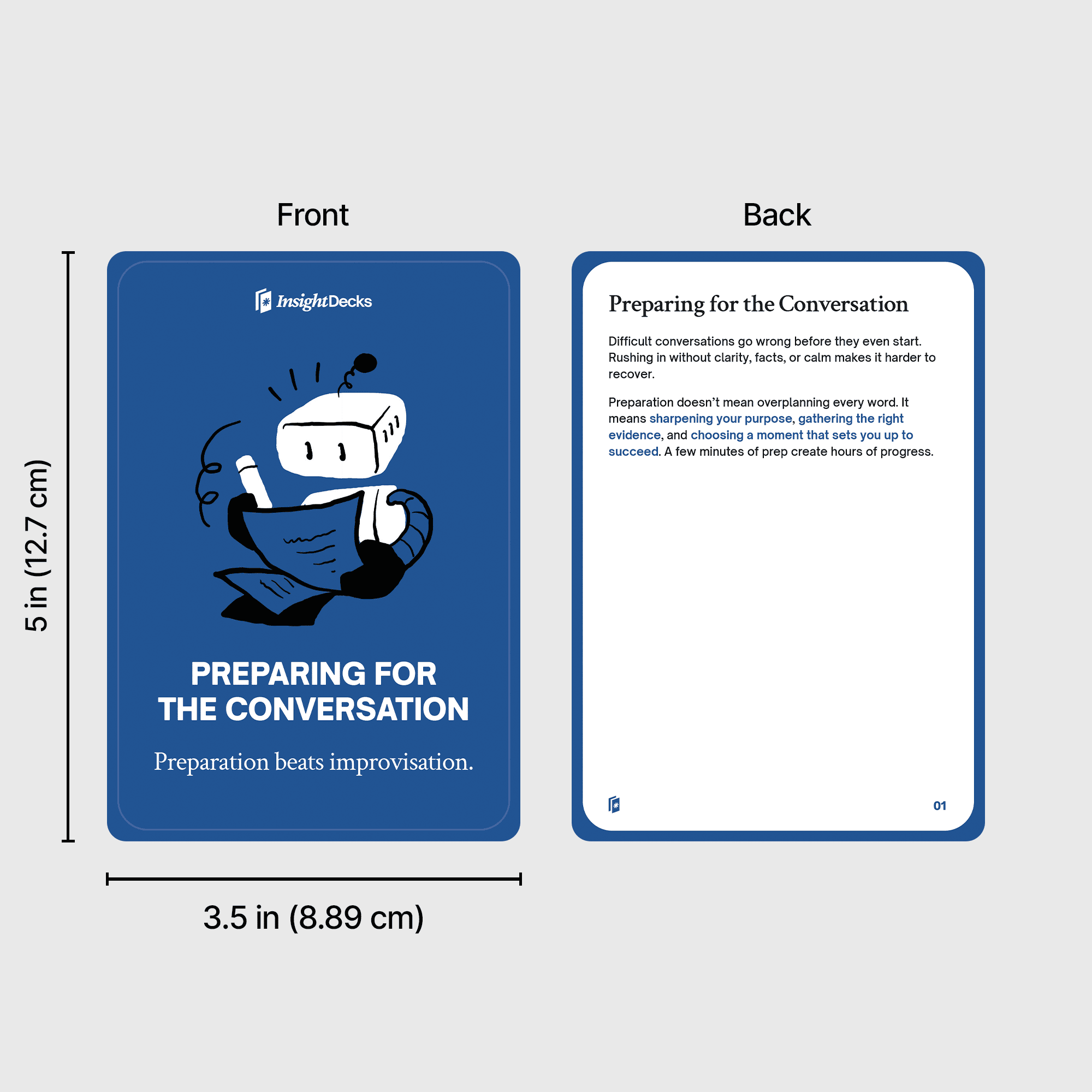 Difficult Conversations Card Deck