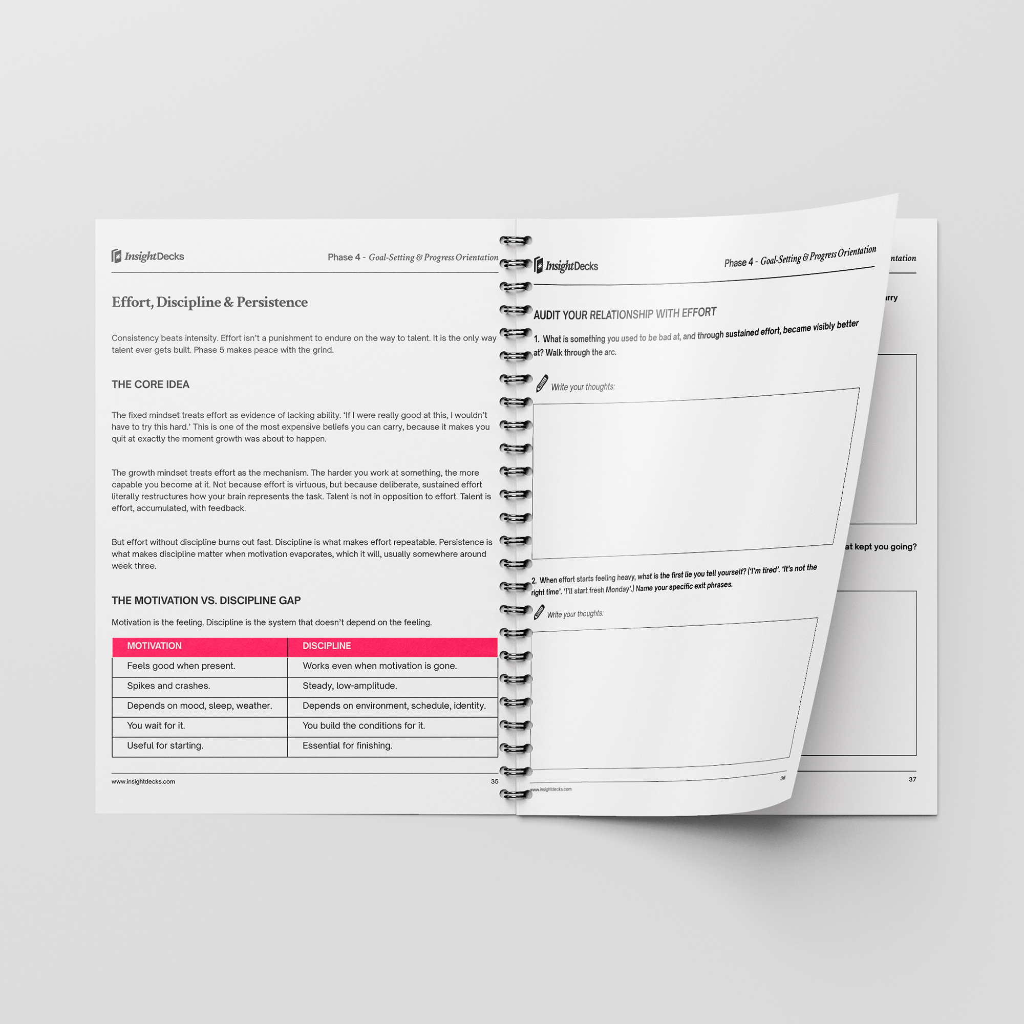 Growth Mindset Workbook