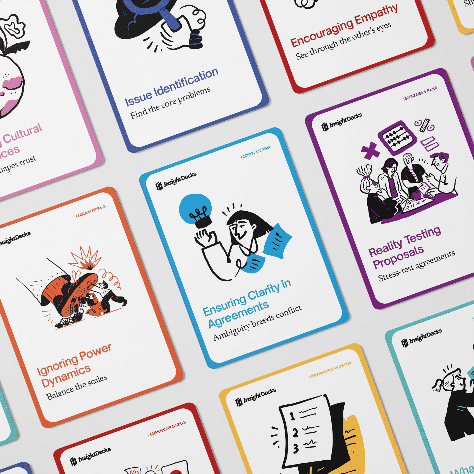 Mediation Essentials Card Deck