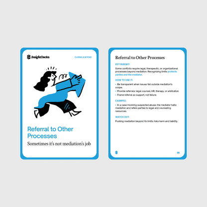 Mediation Essentials Card Deck